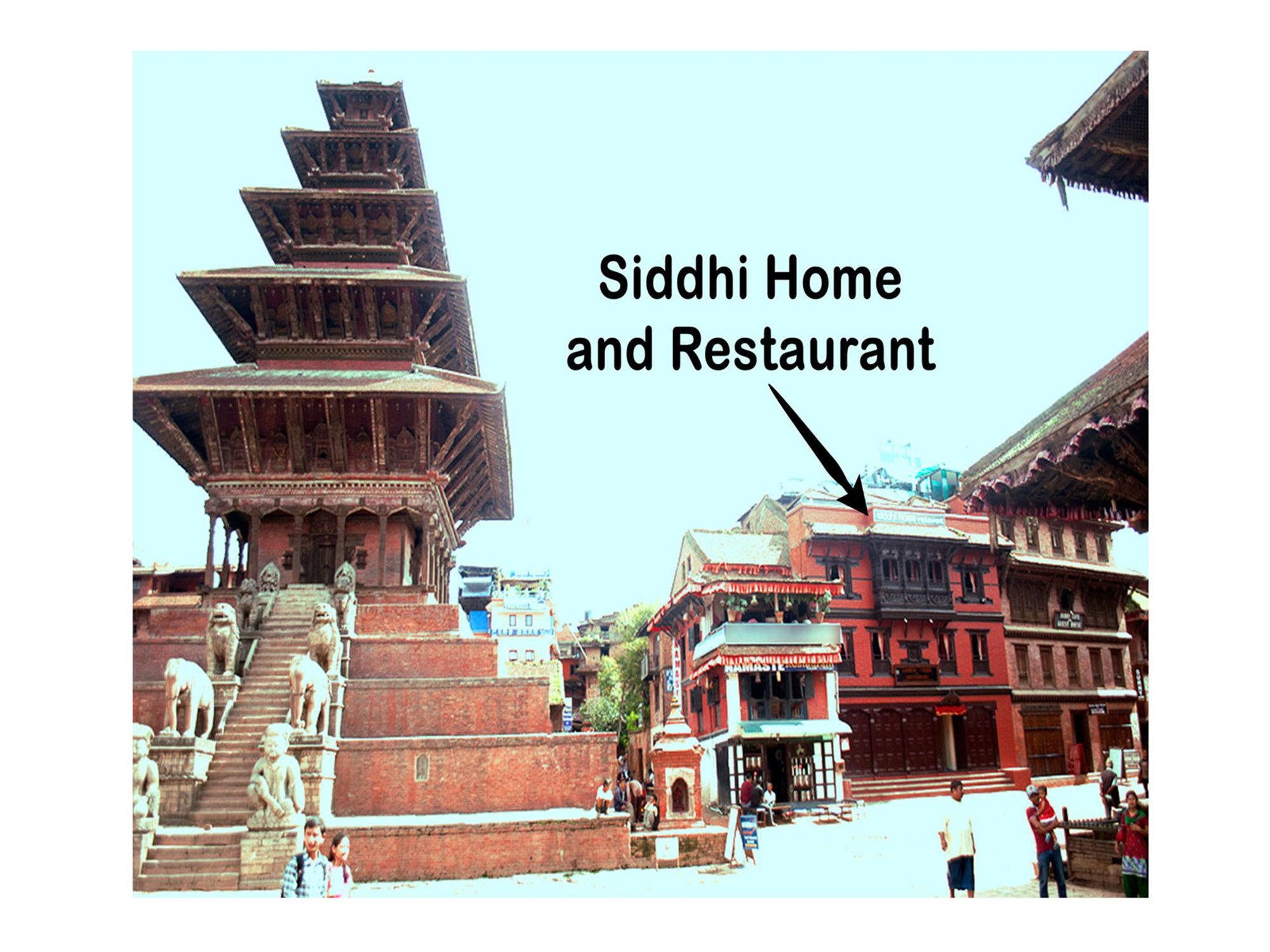 Siddhi Home & Restaurant Bhatgoan Exterior foto
